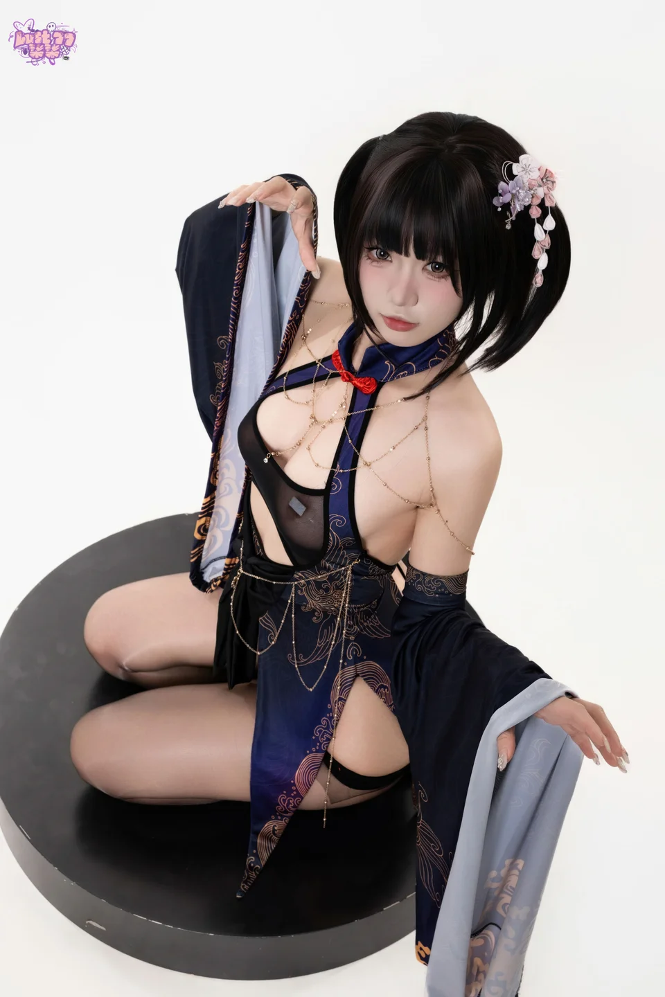 柒柒要乖哦 - No.073 紫电 [69P-756MB] tg@simisebaisi 【丝足阁】023.webp